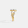 The Multi-Shape Pavé Band