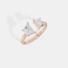 The Duo Trillion Open Cuff Ring