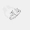 The Duo Trillion Open Cuff Ring