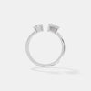 The Duo Trillion Open Cuff Ring