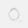 The Floating Pear Chevron Ring