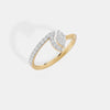 The Marquise Orbit Bypass Ring
