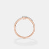 Petal Lab-Grown Diamond Asymmetric Ring