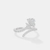 The Serpentine Flora Ring