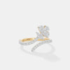 The Serpentine Flora Ring