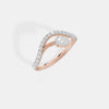 The Ethereal Floating Oval Ring