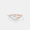The Ethereal Floating Oval Ring