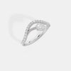 The Ethereal Floating Oval Ring
