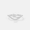 The Ethereal Floating Oval Ring
