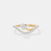 The Ethereal Floating Oval Ring