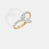 The Aria Toi et Moi Bypass Ring