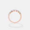 The Serene Heart-Cut Eternity Band