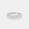 The Serene Heart-Cut Eternity Band