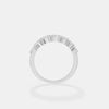 The Serene Heart-Cut Eternity Band