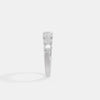 The Serene Heart-Cut Eternity Band