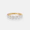 The Serene Heart-Cut Eternity Band
