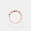 The Amore Tapered Heart Band