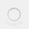 Diamond Leaf Wrap Ring 