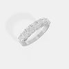 The Linear Princess Cut Band