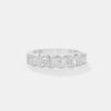The Linear Princess Cut Band