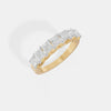 The Linear Princess Cut Band