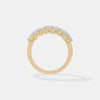 The Linear Princess Cut Band
