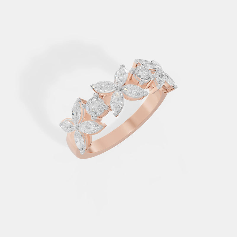 The Marquise Petal Bloom Ring