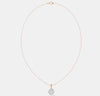 The Aura Round Halo Pendant