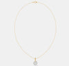 The Aura Round Halo Pendant