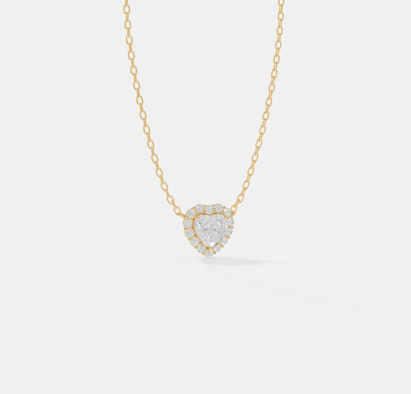 The Eternal Heart Halo Pendant