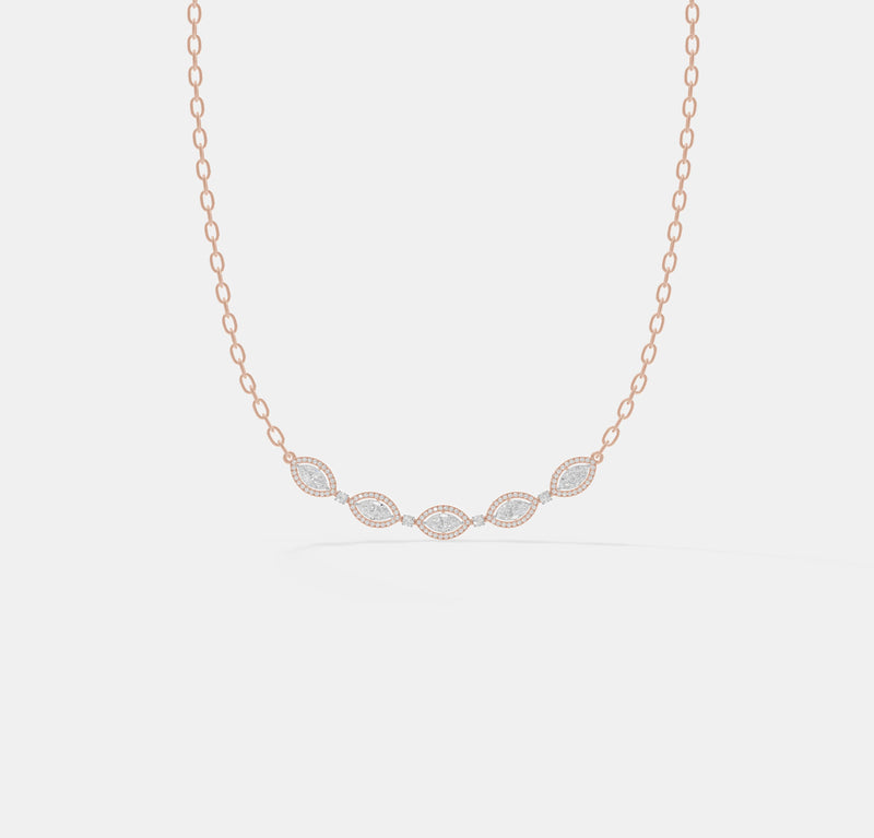 The Marquise Arc Station Pendant