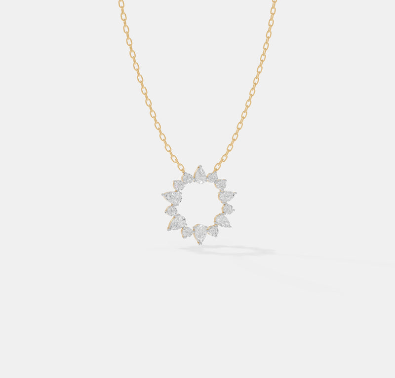 The Aurora Wreath Pendant