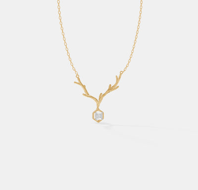 The Willow Solitaire Pendant