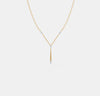 The Linear Marquise Drop Pendant