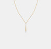 The Linear Marquise Drop Pendant