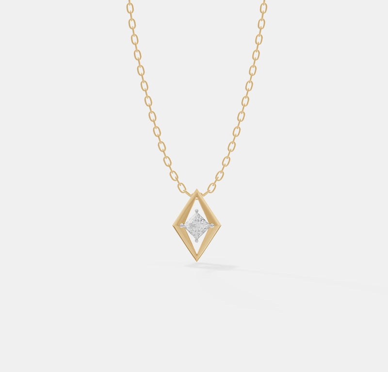 The Prism Solitaire Pendant