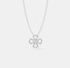 The Sculpted Clover Pendant