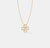 The Sculpted Clover Pendant