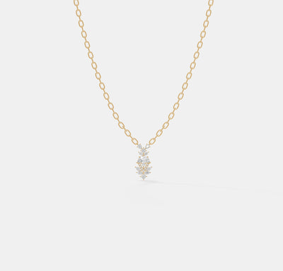 Luminous Petal Tier Pendant