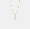 Linear Geometric Trinity Pendant