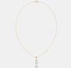 Linear Geometric Trinity Pendant