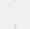 Radiant Snowflake Cluster Pendant