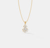 Radiant Snowflake Cluster Pendant