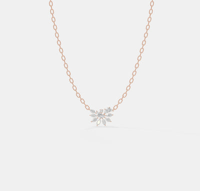 Marquise Bloom Station Pendant