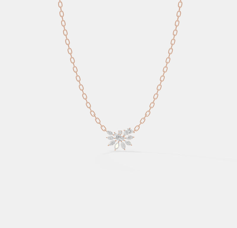 Marquise Bloom Station Pendant