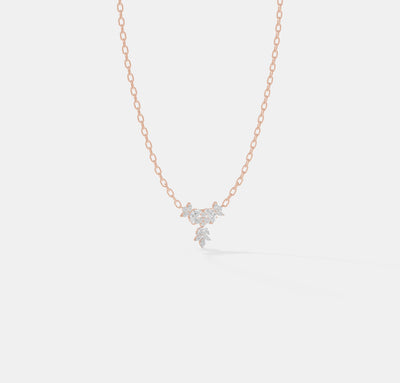 Tapered Ivy Drop Pendant