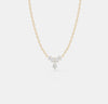 Tapered Ivy Drop Pendant