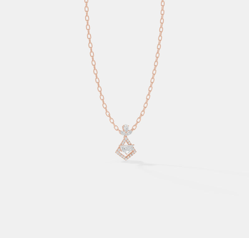 The Geometric Prism Pendant