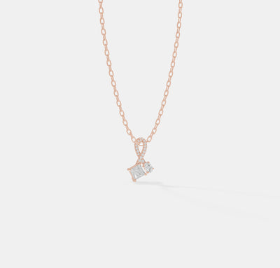 The Eternal Ribbon Duo Pendant