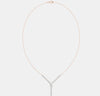 The Linear Emerald Y-Pendant